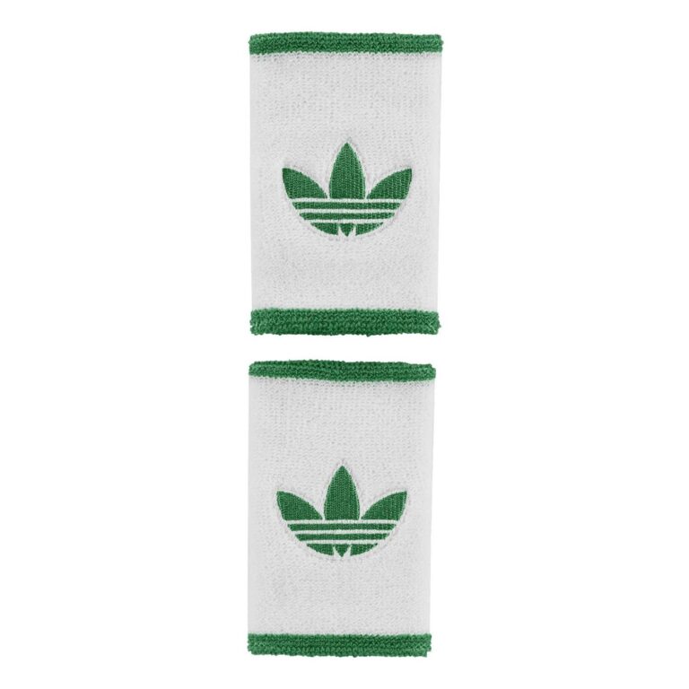 Wristband Adidas Tennis L Originals Alb/Verde Unisex