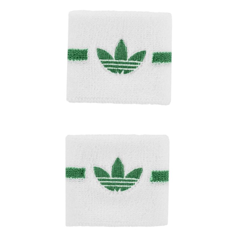 Wristband Adidas Tennis S Originals Alb/Verde Unisex