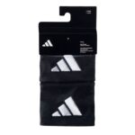 Wristband set 2 buc Adidas S Negru