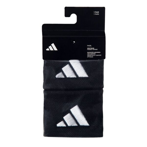 Wristband set 2 buc Adidas S Negru