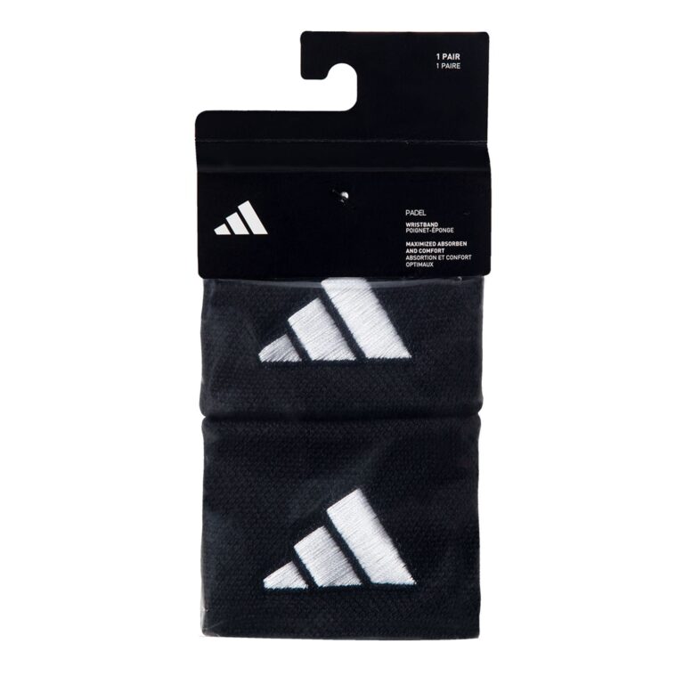 Wristband set 2 buc Adidas S Negru