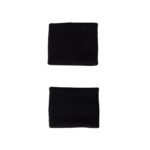 Wristband set 2 buc Adidas S Negru - imagine 3