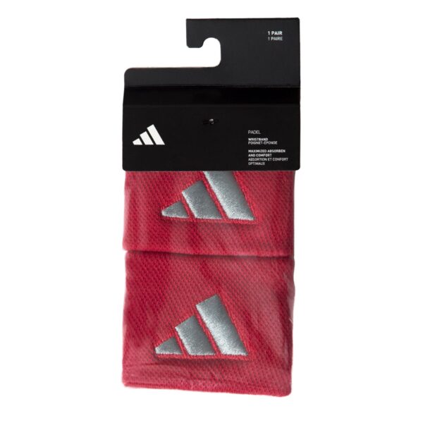 Wristband Set 2 buc Adidas S Rosu