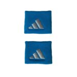 Wristband Set 2 buc Adidas S albastru - imagine 2