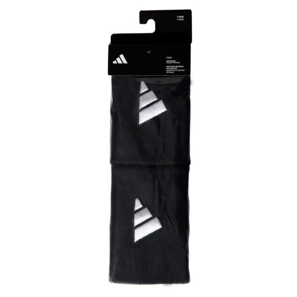 Wristband Set 2 buc Adidas L Negru