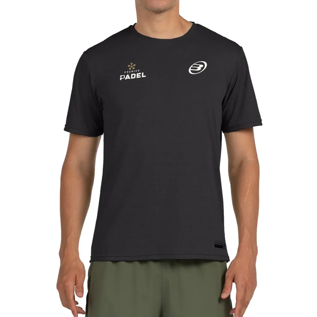 Tricou Bullpadel Prilep Negru