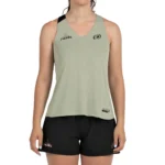 Tricou cu bretele Bullpadel Piura Eucalipt Dama